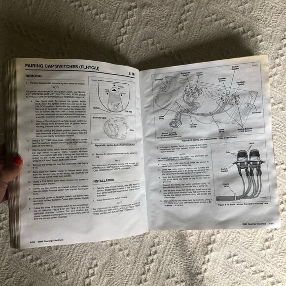 2003 Harley Davidson Touring Models Service Manual Repair Technician Original - Picture 6 of 8